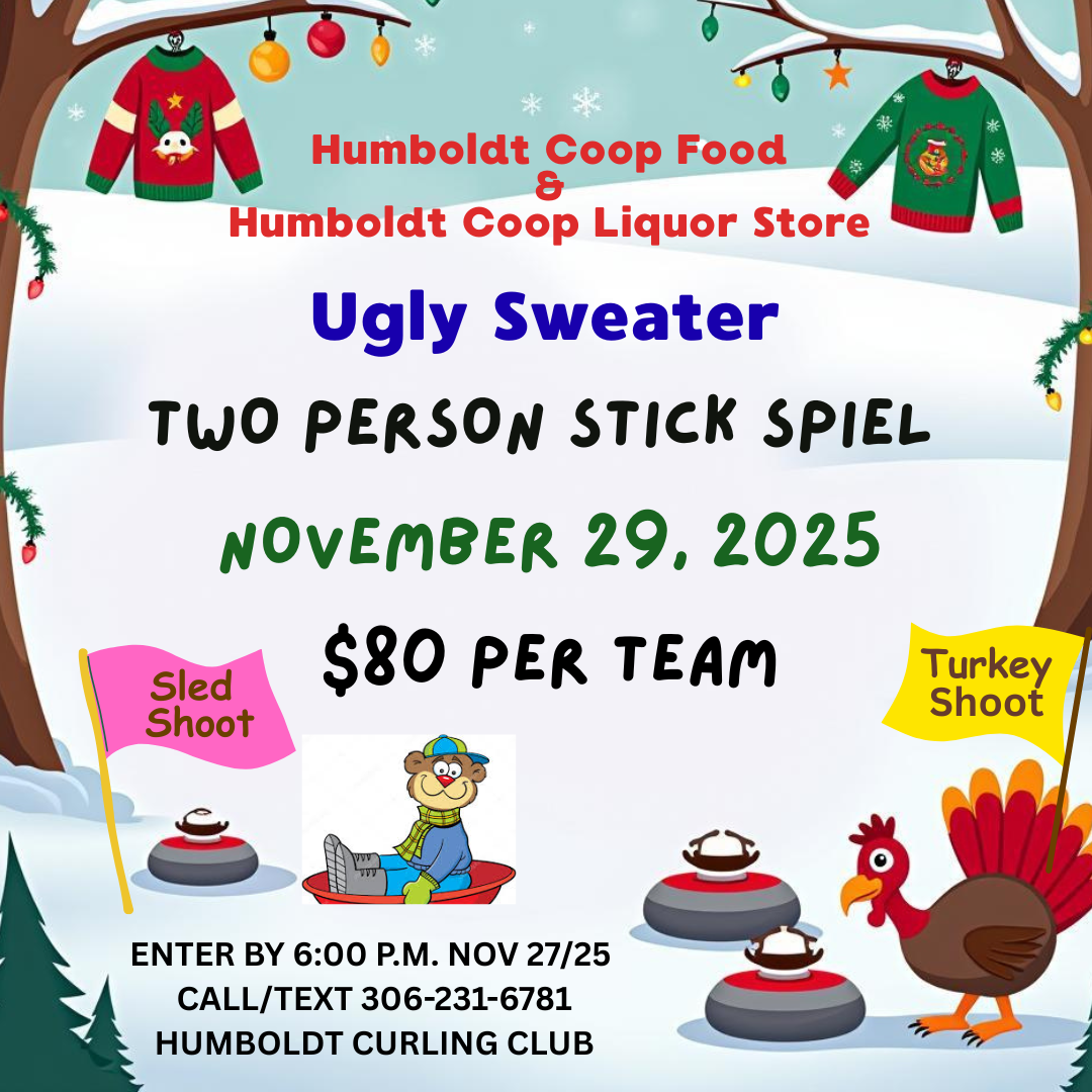 Humboldt Coop Ugly Sweater Stick Speil
