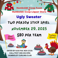 Humboldt Coop Ugly Sweater Stick Speil